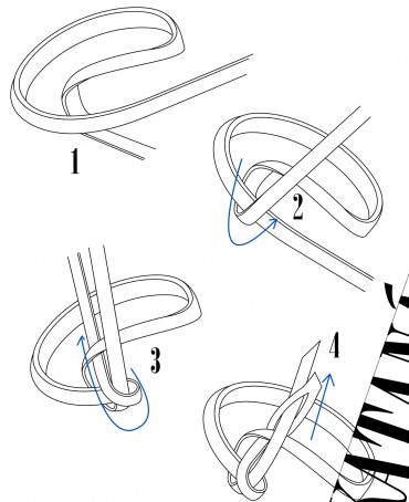 Ремешок на сумку-БРАСЛЕТ-держатель Брелока Унисекс Pi-SILVA CORDIS!